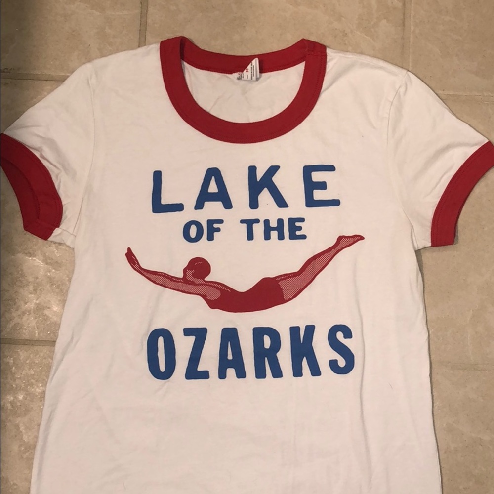 Lake of the Ozarks ringer tee